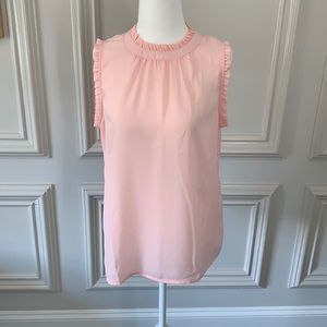 Gibson Pink Sleeveless Blouse Size XS